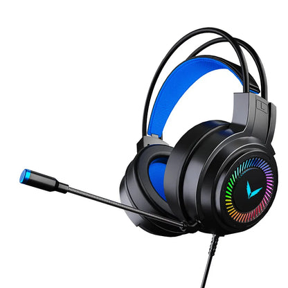 G58 Wired Gaming Headset - 7.1 Stereo, Bass Earphones with Mic, Foldable Headphone for PC & Computer Gamers