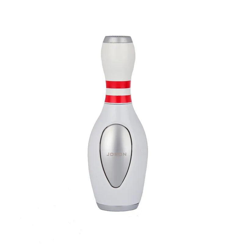 Jobon Bowling Ball Shaped Butane Gas Lighter – Windproof Jet Turbine Torch with Blue Flame, Metal Outdoor Gift
