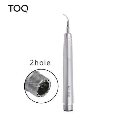 Dental Ultrasonic Air Scaler Handpiece – 2/4 Holes with 3 Tips for Teeth Whitening, Polishing & Cleaning