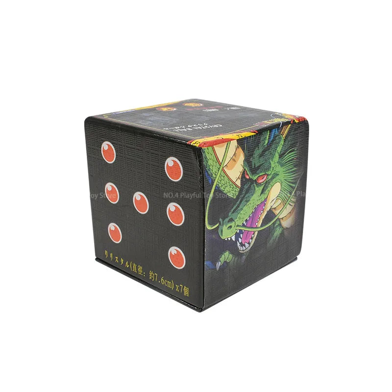 7.6cm Dragon Ball Anime Figure — 1-7 Star Orange Resin Crystal Globe, Large Desktop Ornament, Toy Collection Gift