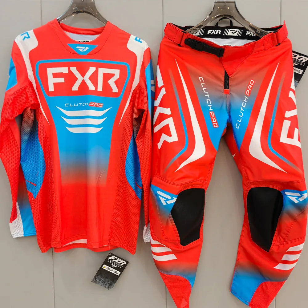 2025 FXR Off-Road Motorcycle Gear Set – MX Jersey & Pants Combo for Dirt Bike Racing & Motocross