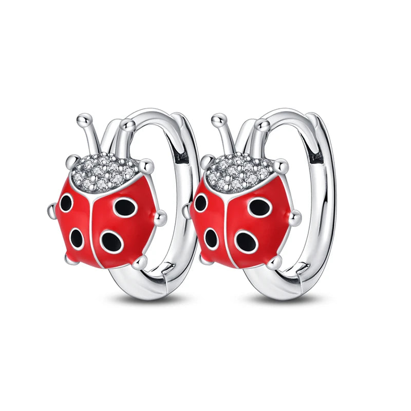 2024 New 925 Sterling Silver Rectangular Hoop Earrings with Zircon - Golden Luxury Wedding Gift for Women