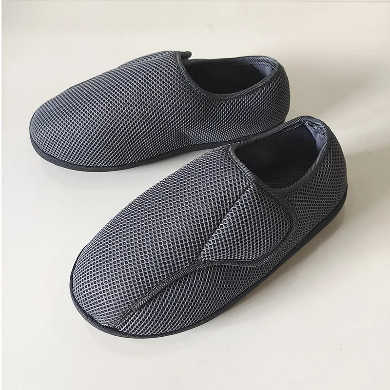 Unisex Diabetic Walking Shoes for Elderly, Wide Fit Comfort Shoes for Swollen & Deformed Feet, Supportive Shoes for Men & Women