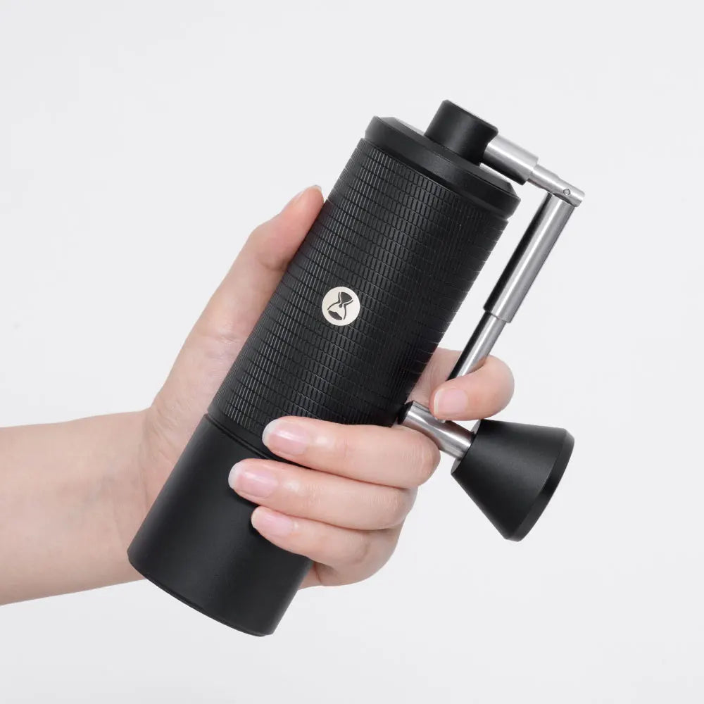 TIMEMORE Chestnut C5 ESP PRO Manual Coffee Grinder – Adjustable Steel Burr with Cleaning Brush, Portable for Espresso & Outdoor Use
