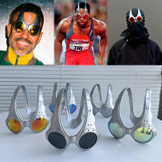 Over The Top Sunglasses for Men & Women – Retro Metal Frame Sports & Cycling Outdoor Glasses