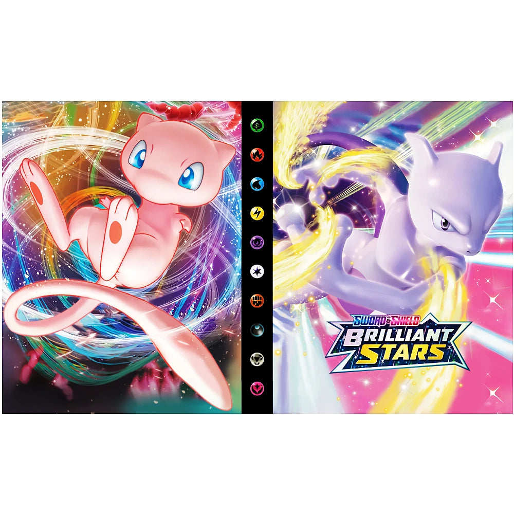 Charizard 240Pcs Card Album – Anime Card Binder for Mewtwo, Charizard & Collections, Protector Folder Gift