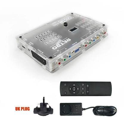 RetroScaler GBSC Pro – SCART/RGBS/YPbPr/VGA to HDMI Video Audio Converter for Retro Consoles