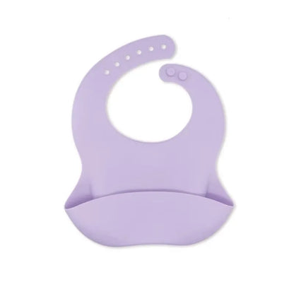 3D Waterproof Baby Bib – Cute Cartoon Animal Print, Adjustable Soft Silicone Feeding Bib for Boys & Girls