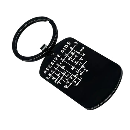 Morse Code Practice Keychain Coin - Amateur Radio CW Training and Transmission Practice Tool