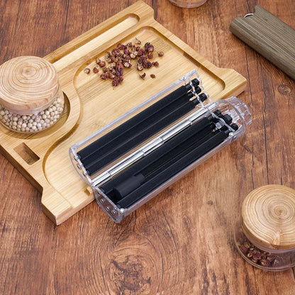 8MM & 12.5MM Manual Cigarette & Cigar Rolling Machine – Handheld Tobacco Herb Cone Roller