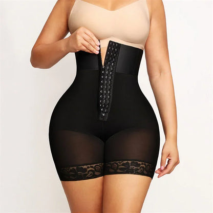 AfruliA Purple BBL Shorts – Colombian Fajas Shapewear Waist Trainer Corset Body Shaper Control Panties Lifter
