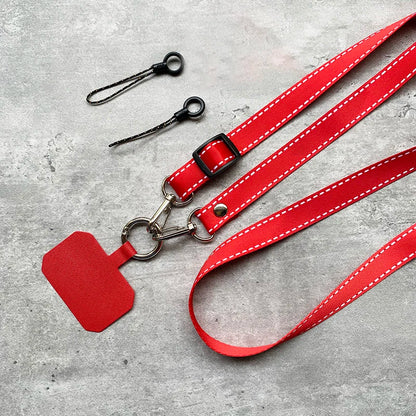 Simplicity Crossbody Cell Phone Lanyard – Adjustable Neck Strap with Universal Clip Gasket, Anti-Lost Mobile Phone Lanyard