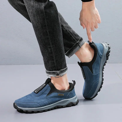 High-Quality Indestructible Men's Sneakers - Breathable, Lightweight, Anti-Slip Running Shoes for Outdoor Activities