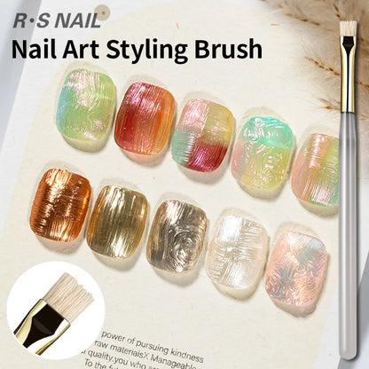 RSNAIL Nail Art Liner Brush - Multifunctional Stripe, Water Ripple & DIY Nail Design Tool