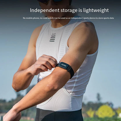 XOSS IPX8 Beat Band Pro – Heart Rate Monitor Armband for Swimming, Running & Fitness Tracking
