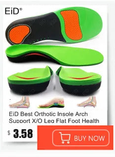 EiD Magnetic Therapy Foot Insoles – Soft Acupressure Sports Cushion for Men & Women