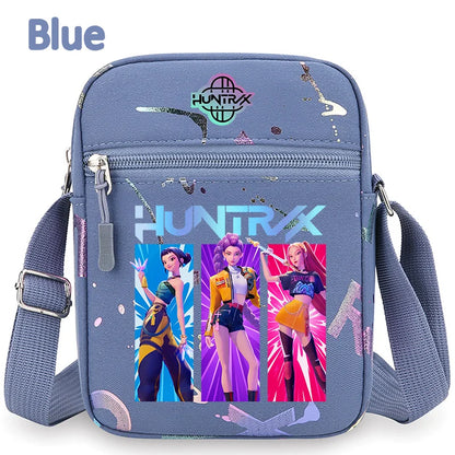 K-Pop Demon Hunters Crossbody Phone Bag – HUNTRX Rumi Huntrix Coin Wallet Shoulder Purse