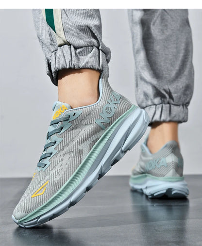 Men's Sports Running Shoes - Carbon Plate Marathon Sneakers, Lightweight & Breathable Athletic Shoes for Women