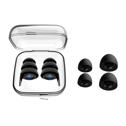 Silicone Soundproof Earplugs — Anti-Noise Sleeping & Swimming Ear Protection, Noise Reduction & Sound Insulation