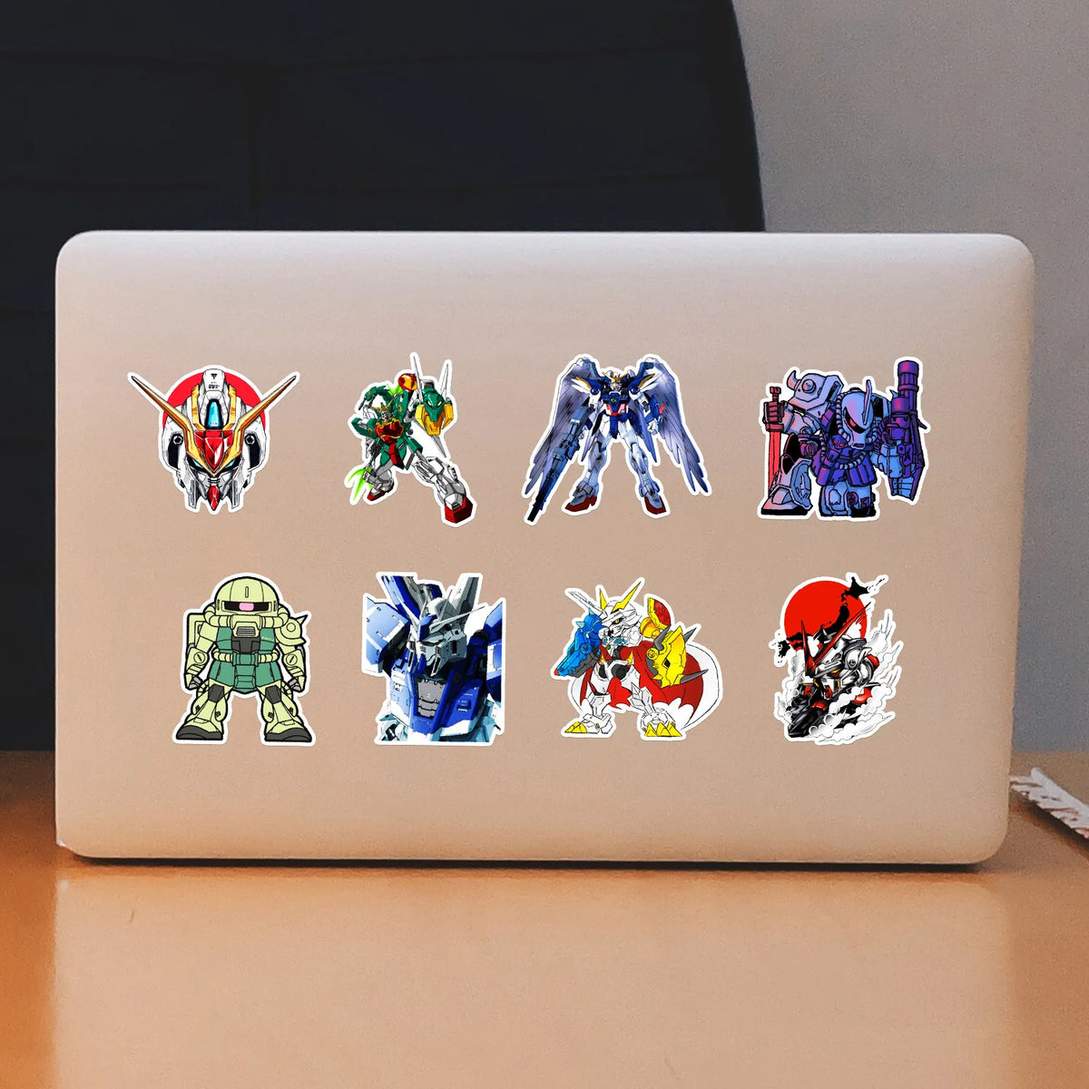 GUNDAM Anime Stickers - 10/50-Piece Cartoon Decal Pack for Laptops, Motorcycles, Skateboards, Suitcases and Gifts