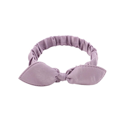 Vintage Boho Suede Headbands for Women – Soft Solid Print Cross Knot Elastic Hairbands & Bandanas for Girls