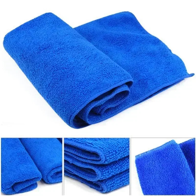 Microfiber Cleaning Cloths – Lint-Free, Reusable, Super Absorbent Towels for Car, Window & General Cleaning