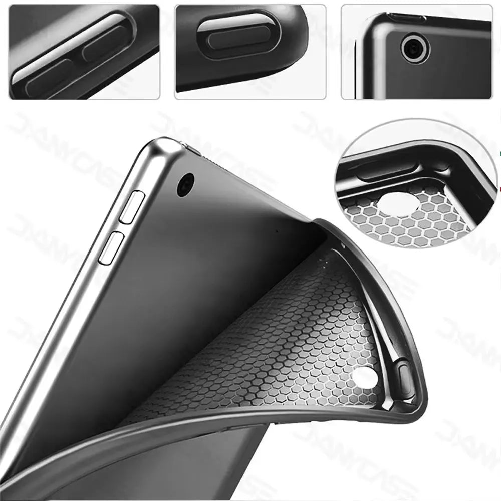 iPad Case for Air 11/13 M2 (2024), Pro 11/12.9/13, 10th Gen, Mini 6 – Protective Cover for 9.7" to 13" Models