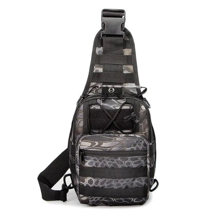 LHI Tactical Shoulder Chest Bag — Waterproof EDC Sling Pack for Hiking, Camping, Hunting & Concealed Carry