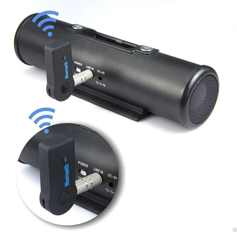 2-in-1 Bluetooth 5.0 Audio Adapter – Wireless Receiver & Transmitter for Car, Headphones, AUX