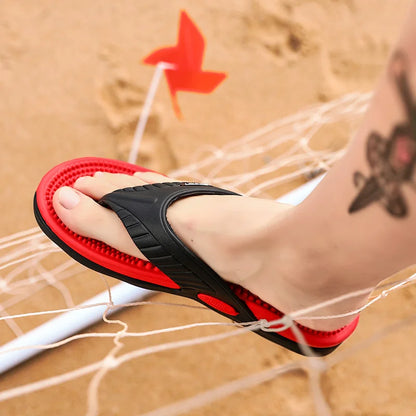 New Summer Fashion Men’s Light Slippers – Casual, Breathable Indoor & Outdoor Footwea