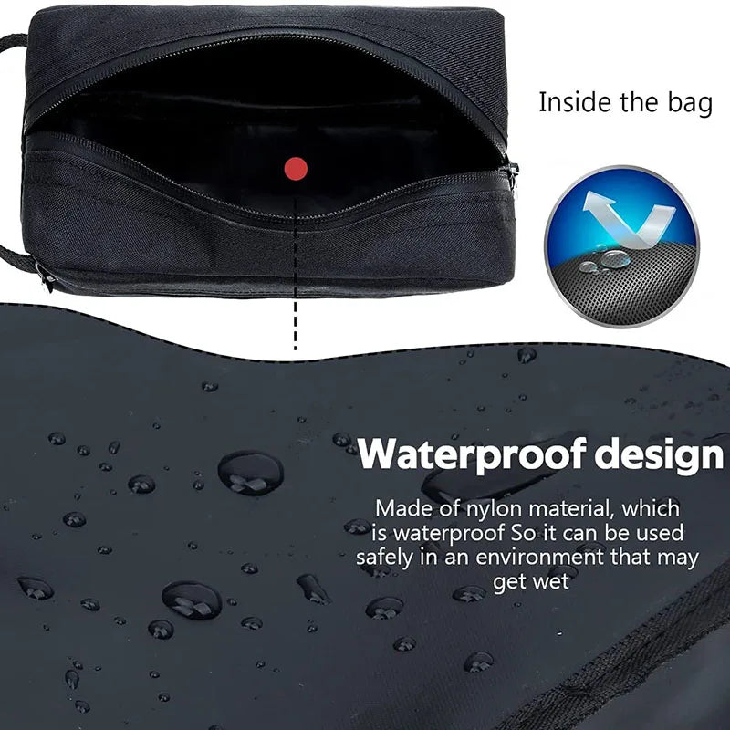 Large Capacity Waterproof Travel Toiletry Bag – Portable Cosmetic Wash Pouch for Men & Women Travel Organizer Necessaire Case