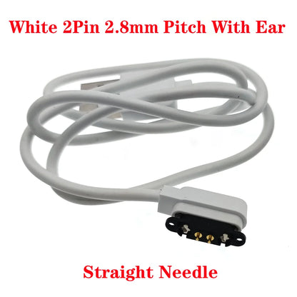 Magnetic Pogo Pin Connector Set – 2/4/5 Pin Spring-Loaded Male & Female DC Charging Power Socket for Secure Magnetic Connection Cable Adapter