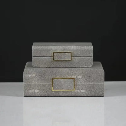 Luxury Wooden Jewelry Box - Double Leather Finish Multi-Functional Jewelry Organizer & Storage Case