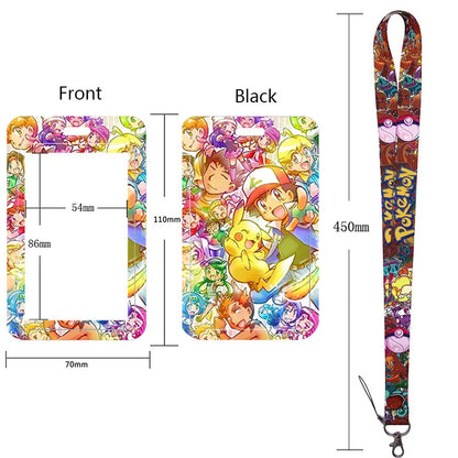 Neck Strap Lanyard for Keys and ID Cards – Badge Holder, Keychain, Key Rings, Fashion Accessory Gift