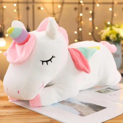 Kawaii Horse Plush Toy – Soft Huggable Stuffed Animal Dolls, 25/50cm Birthday Gift for Children & Girls