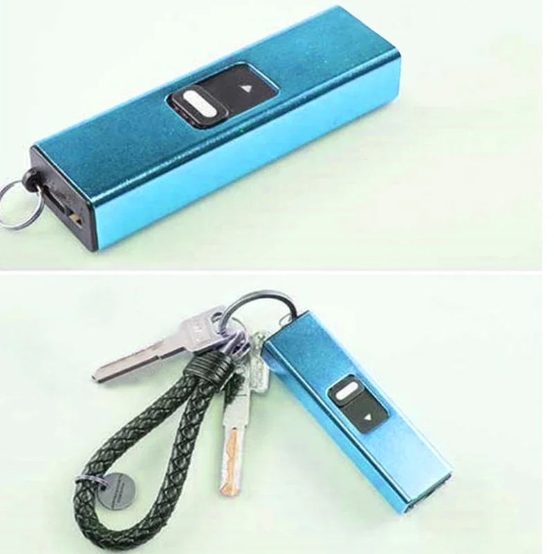 Rechargeable Mini Flashlight – Outdoor Self-Defense Tool for Women, Compact Anti-Wolf Safety Device