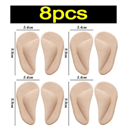 Flat Foot Support Insoles - Breathable PU Corrective Shoe Inserts for Comfortable Everyday Wear