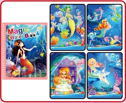Magical Water Drawing Book – Reusable Montessori Coloring & Sensory Toy for Early Childhood Education