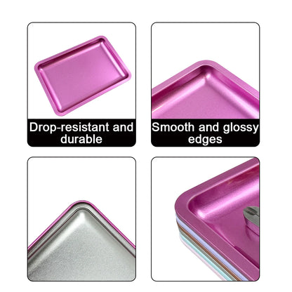 Stainless Steel Dental Sterilization Tray – Medical Instrument Disinfection Rack for Dentistry Tools & Clinical Use