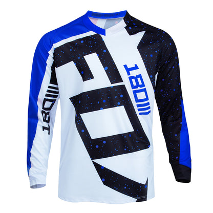 2024 Men’s Long Sleeve Motocross Jersey — Racing MTB Downhill BMX Enduro Motorcycle Sport T-Shirt