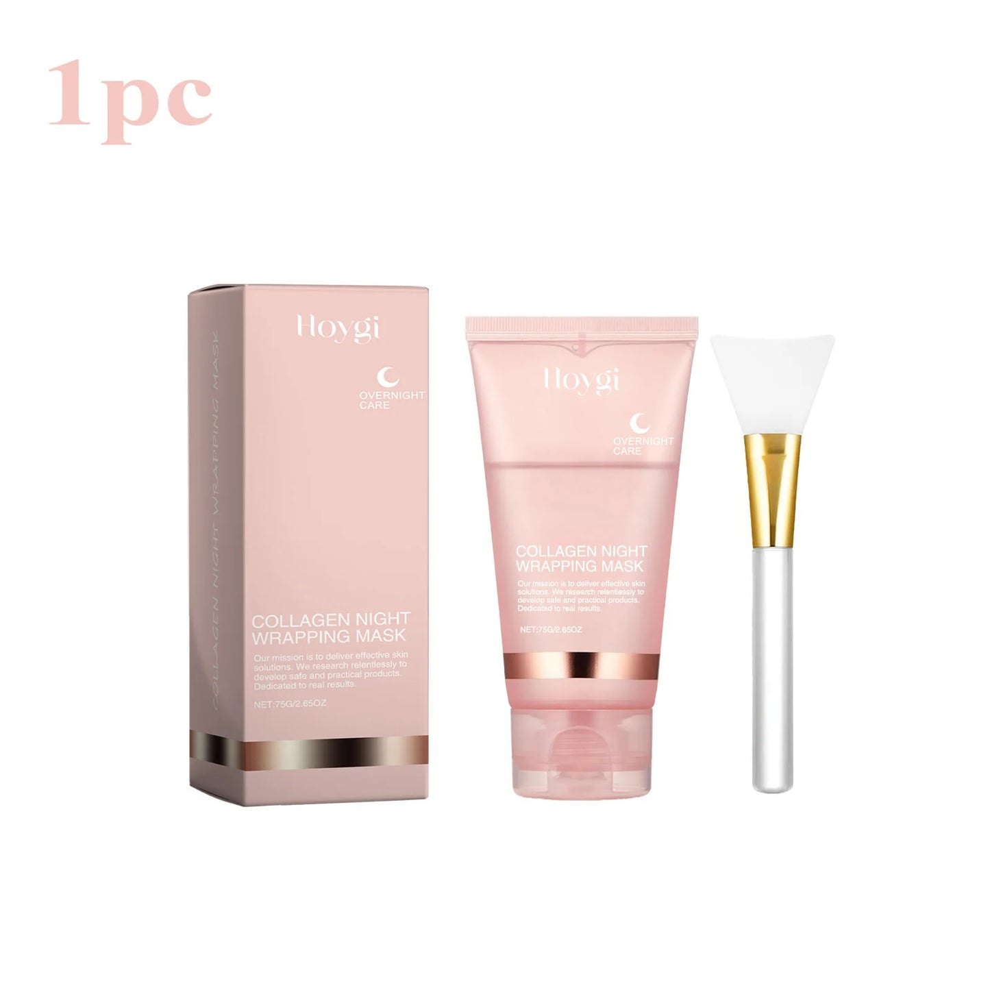 Overnight Collagen Peel-Off Mask Set – Night Mask for Deep Moisturizing