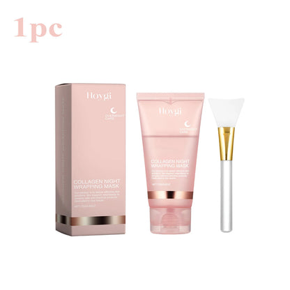 Overnight Collagen Peel-Off Mask Set – Night Mask for Deep Moisturizing