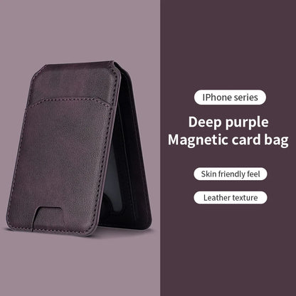 Luxury MagSafe Leather Wallet Case – Magnetic Card Holder for iPhone 16, 15, 14, 13, 12 Pro Max