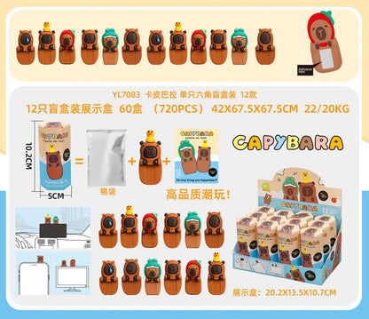 12PCS Surprise Blind Box Cartoon Character Dolls – Cute Model Toy Figures for Mobile, Car & Desktop Decoration Gift