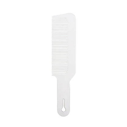 Portable Hairdressing Comb – Wide Tooth Flat Top Clipper Comb for Oil Head Styling & Heat-Resistant Use