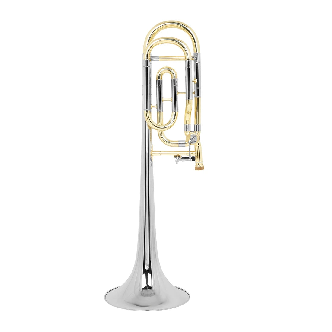 SLADE Bb Trombone Brass Wind Instrument - Tenor Alto Trombone with Cupronickel Mouthpiece & Accessories