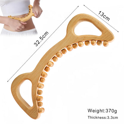 Wooden Lymphatic Drainage & Anti-Cellulite Massage Tools – Gua Sha for Body Shaping & Sore Muscle Relief