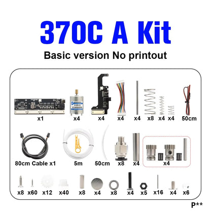 BLV AMS Lite BMCU370C Auto Refill Farm — Durable 3D Printer Accessory for A1 & A1 MINI, Strictly Tested, Type-C Support