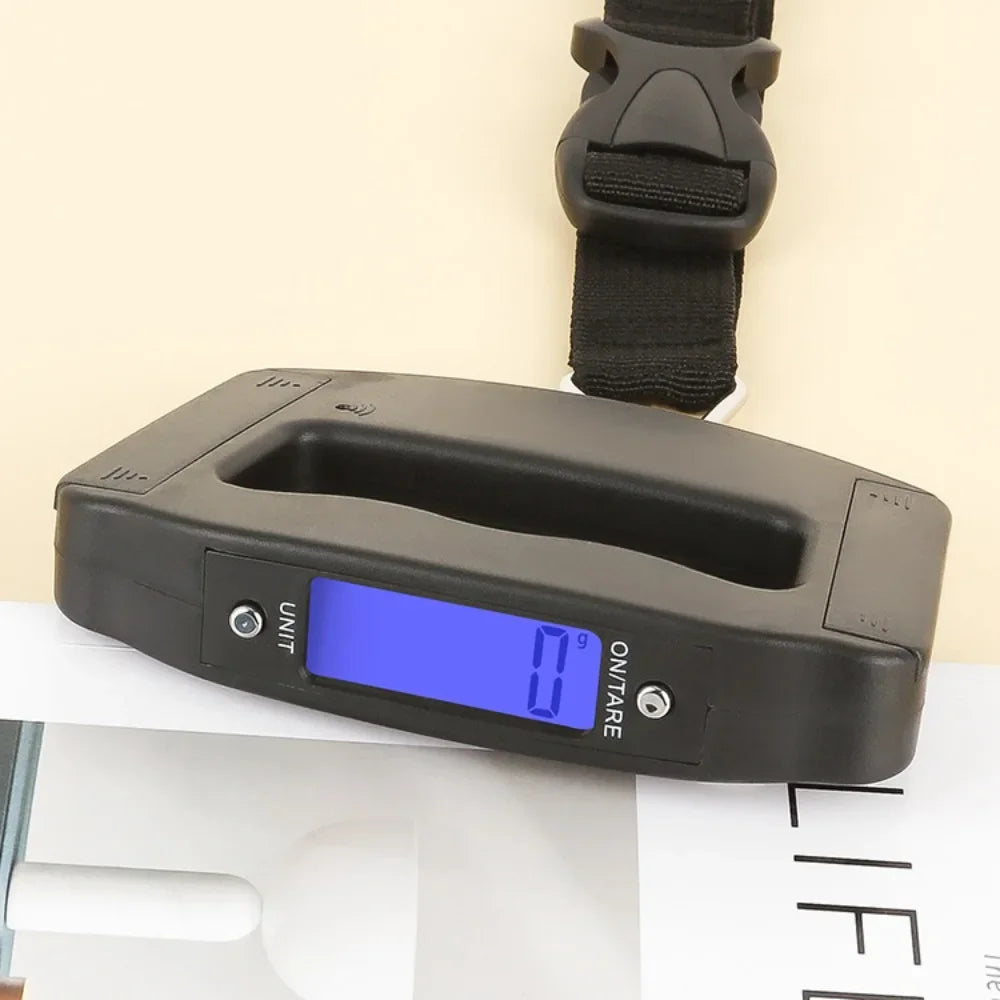 New 40kg/10g Digital Luggage Scale - Portable Travel Suitcase Hanging Scale, Handheld Electronic Weight Balance for Kitchen & More