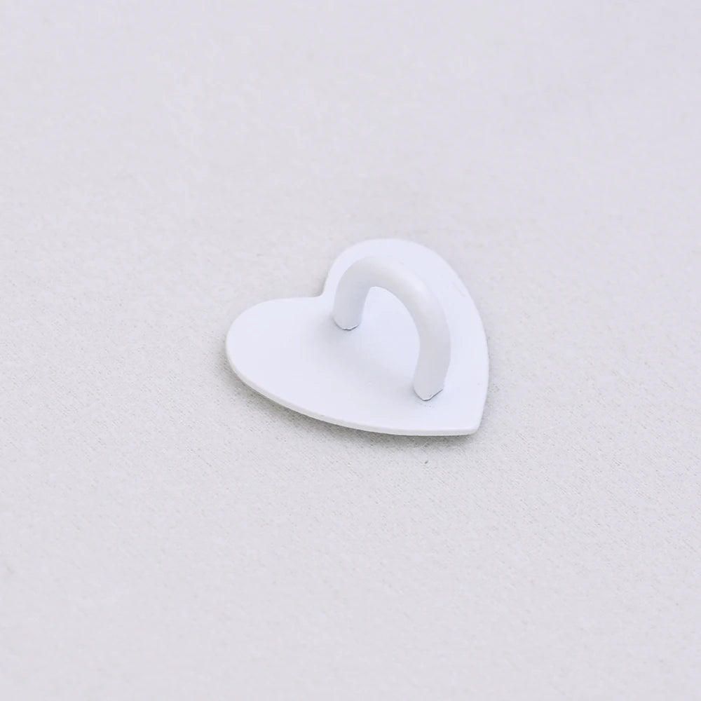Kawaii Metal Heart Phone Charm — Adhesive Holder, Finger Ring Stand, Case Hook & Buckle Accessory with String
